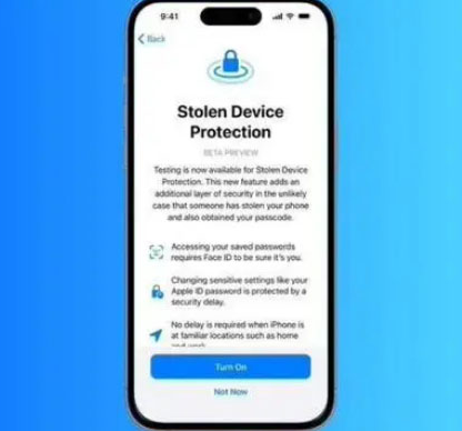 南关苹果授权维修店分享被盗设备保护功能开启方法