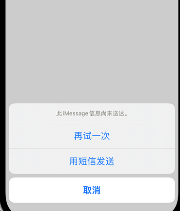 南关apple维修iPhone上无法正常发送iMessage信息