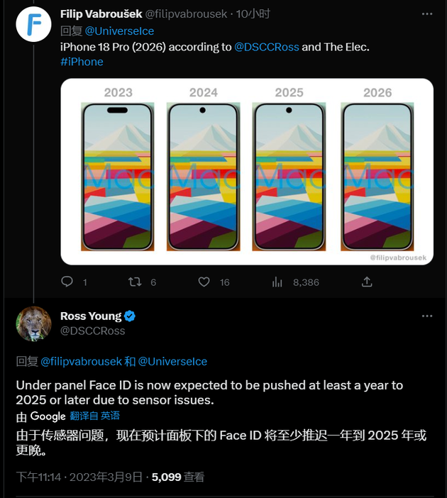 南关苹果手机维修分享:屏下Face ID有什么优势？iPhone何时会有屏下Face ID？ 